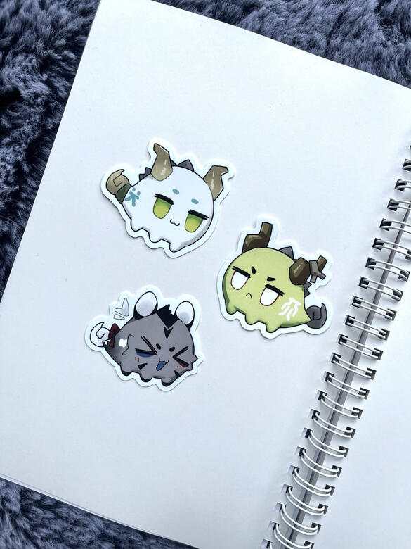 [ chubby lung AE stickers ]