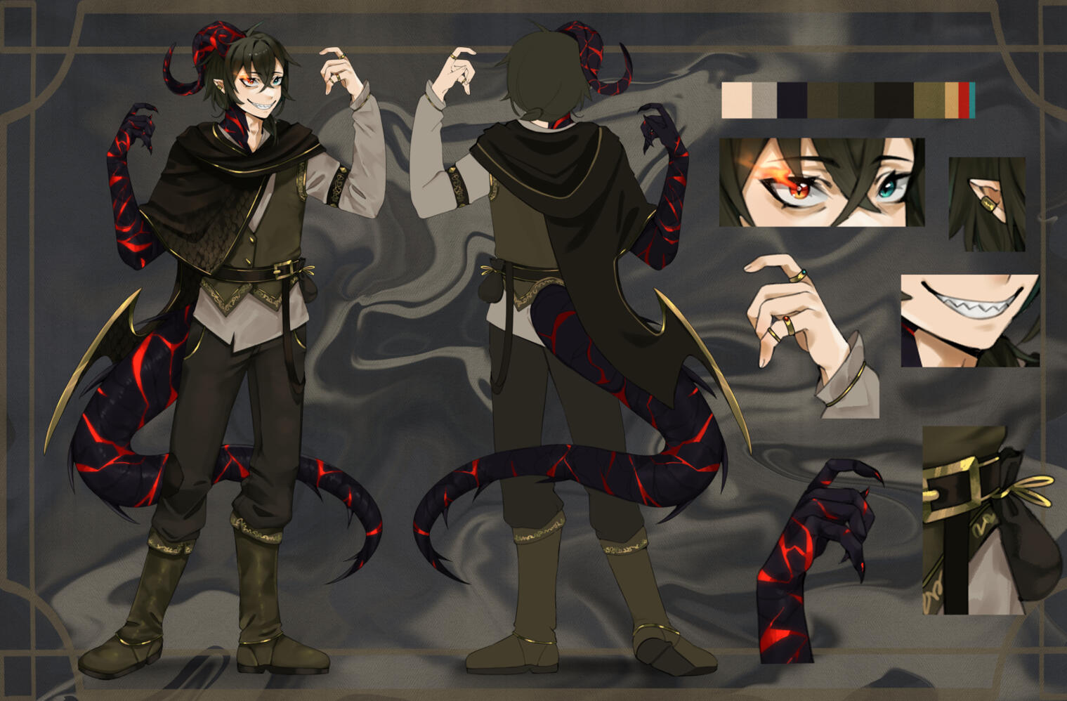 [ doc ] design + ref sheet commission, 2025