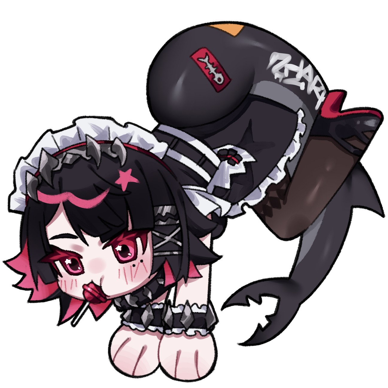 [ ellen joe chibi ] keychain design, 2025