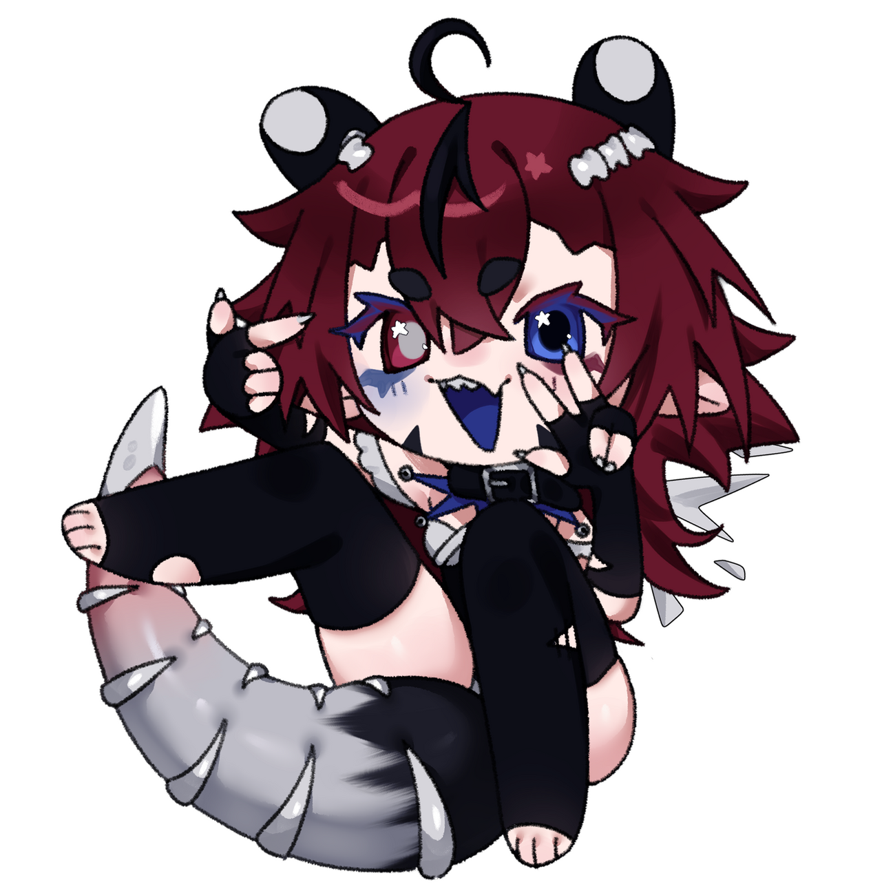 [ milia chibi ] keychain design, 2025